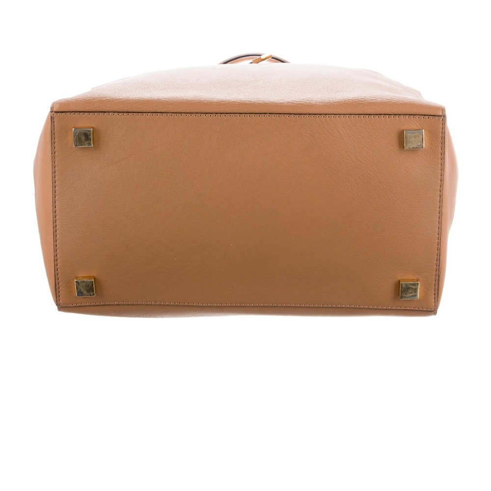 Michael Kors Camel Leather Tote - Picture 5 of 12